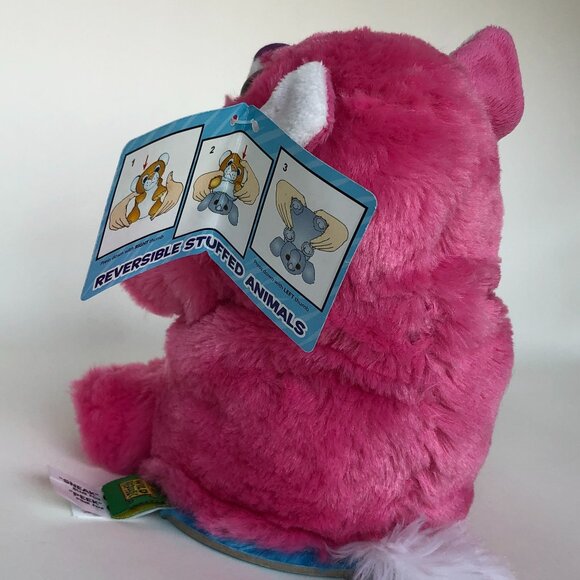 🔥 3 For $20🔥New w/Tag Fox Reversible Plush Switch-A-Rooz 8" (20cm) - Picture 8 of 14